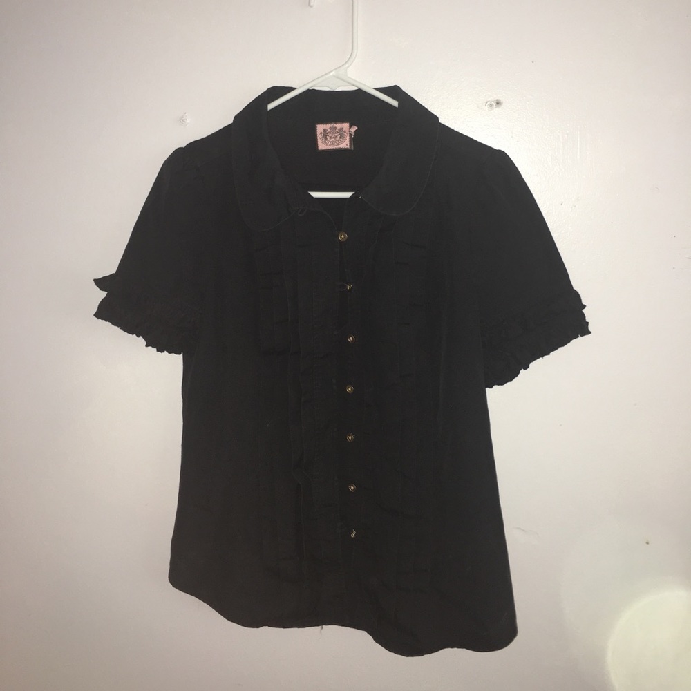 Juicy couture black shirt